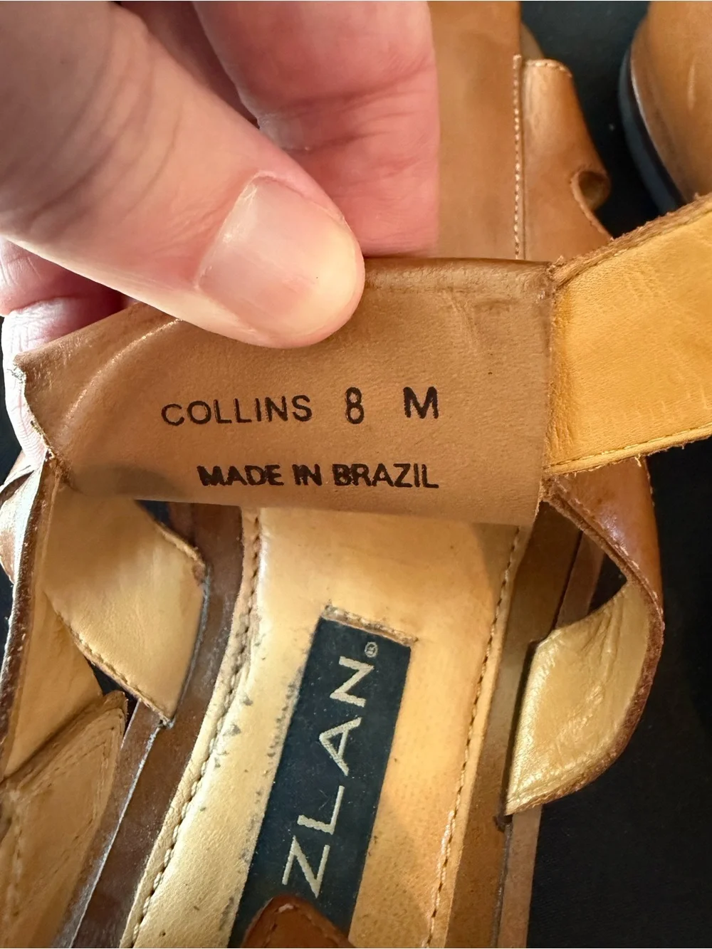 Mezlan Collins Leather Adjustable Buckle Fisherman Sandals